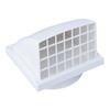 Plastic Exhaust Vent Duct Cover Rainproof Ranges Hood Ventilation Outlet Indoor and Outdoor Air Vent Caps Enduring