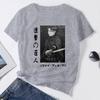 Summer Hot Anime Levi Ackerman Clothing Female Loose Women T-shirt Punk Dark Grunge Streetwear Ladies Top Gothic T Shirts