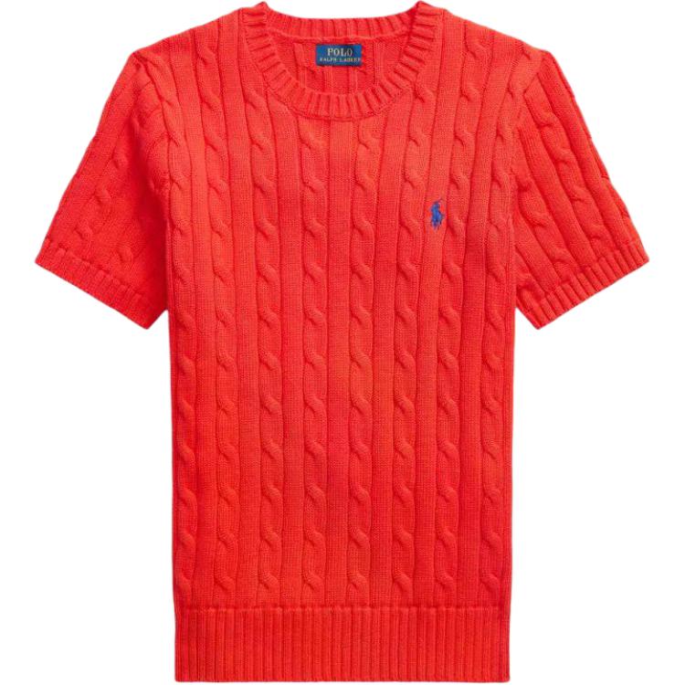 Polo Ralph Lauren Adīta Sarkana T-krekls