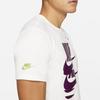 Nike T Shirts Men's White Crew Neck Moderate DM6378-100