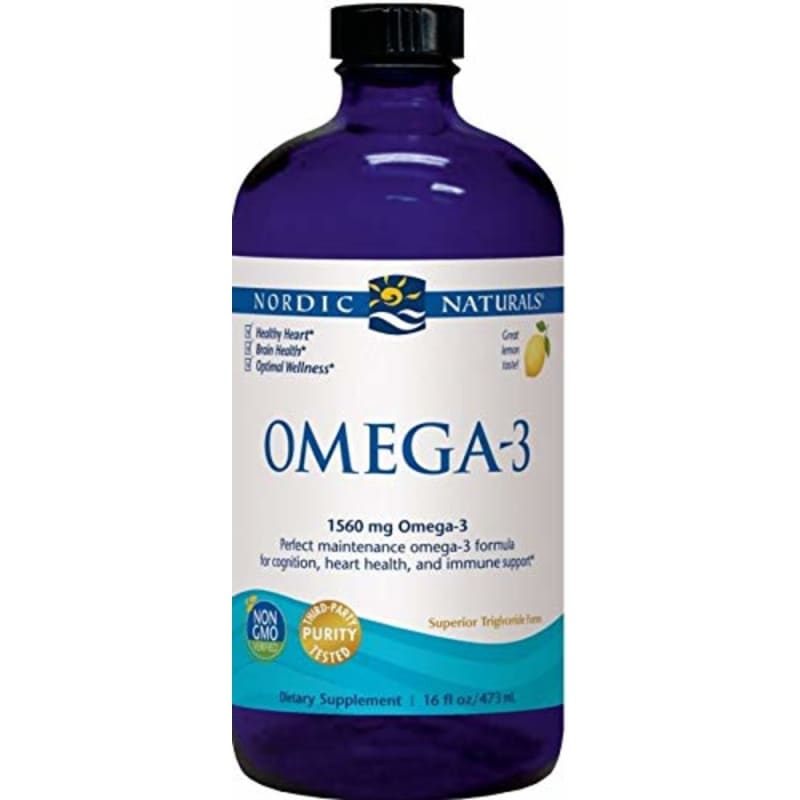 

Nordic Naturals Omega-3 Fish Oil Lemon Flavor 473 ml