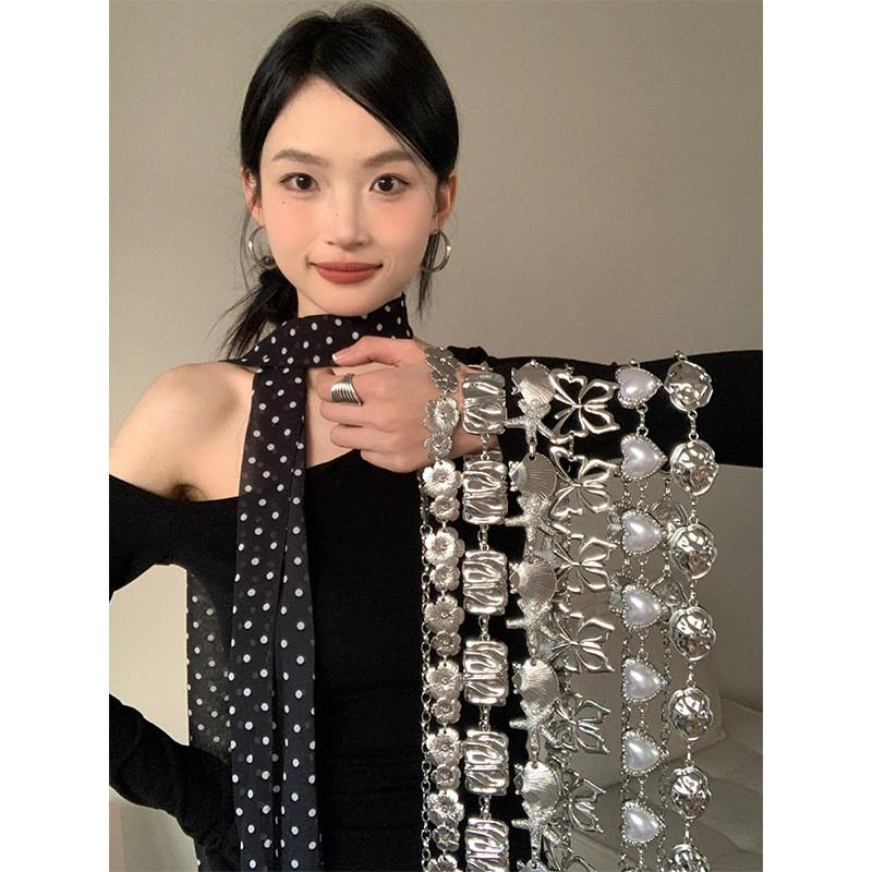 Bohemian Metal Waist Chain For Women With Unique Shell And Heart Design Summer 2025 Accessory