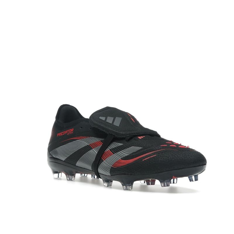 Adidas Predator 24 Pro Foldover Tongue FG Stealth Victory Pack Unisex Sneakers Black Core-Black Grey-Four JR3108