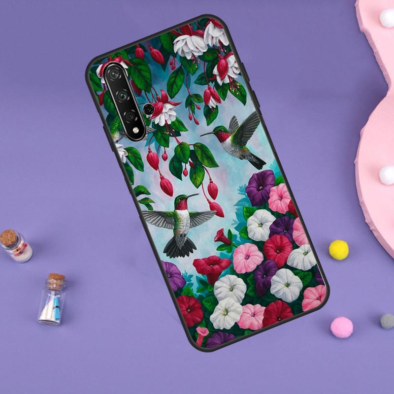 Hummingbird For Huawei Nova 11i 12i 8i 7i 3i 9 10 SE Y60 Y61 Y70 Y72 Y73 Y90 Y91 P20 P30 P40 Lite Case