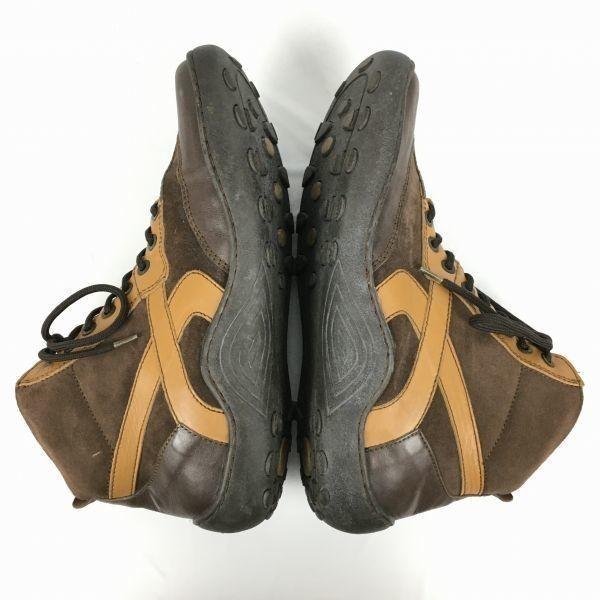 Footprints Portugal Made Leather Short Boots Brown 25.5-26.0-26.5(USED)