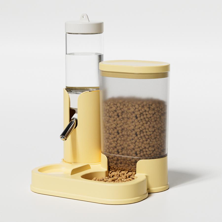 Automatischer Multifunktions-Wasser- und Futterspender für Hamster, Meerschweinchen, Kleintiere
