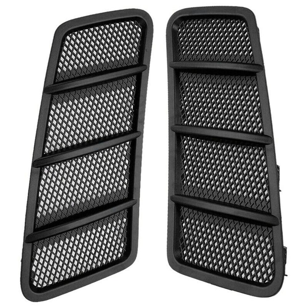 2Pcs Front Left Right Hood Air Vent Grill For 12-15 Mercedes Benz W166 GL ML350