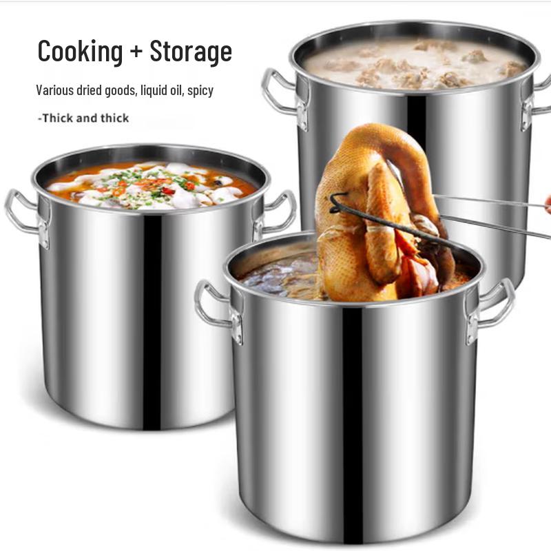 SIFAR Stainless Steel Large Soup Pot