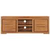 VidaXL Meuble TV 110x30x40 cm Bois de teck massif