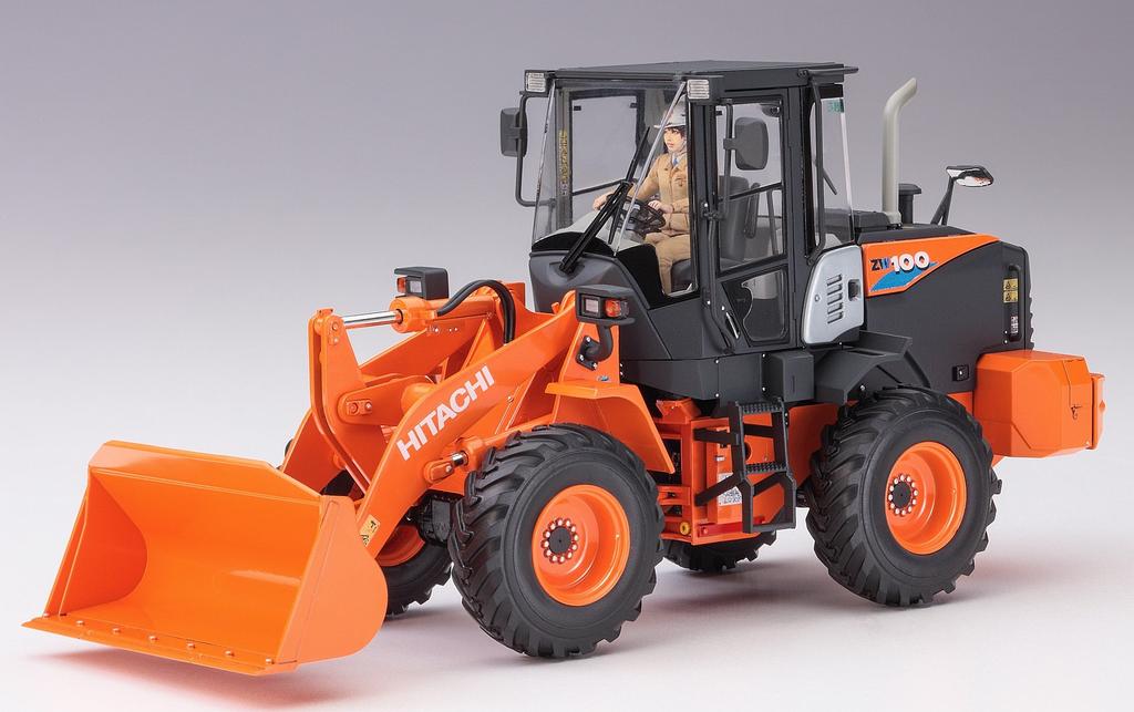 Hasegawa Construction Machinery Series Hitachi Construction Machinery Wheel Loader Plastic Model WM04 1/35 ZW100-6