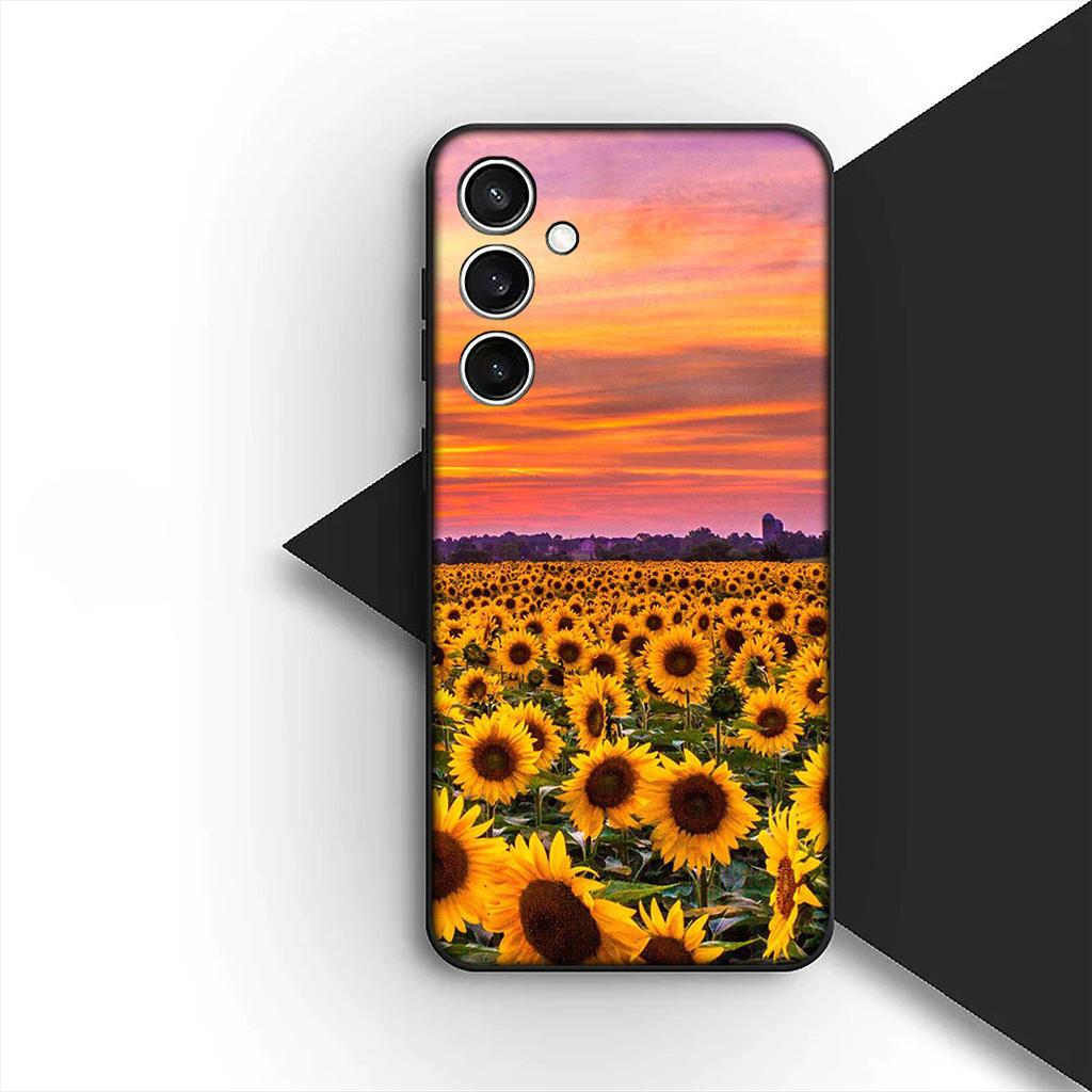 Sunflower Fresh Little Daisy Flower Phone Case for Apple iPhone 17 Pro XS Max Air 6 7 8 Plus 5 + SE 2022 SE2 16E 8+ Cover