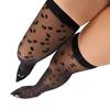 New Arrive Leopard Stockings Sexy Underwear Black Sheer Hosiery Summer See Through Socks Thigh High Stockings Medias De Mujer