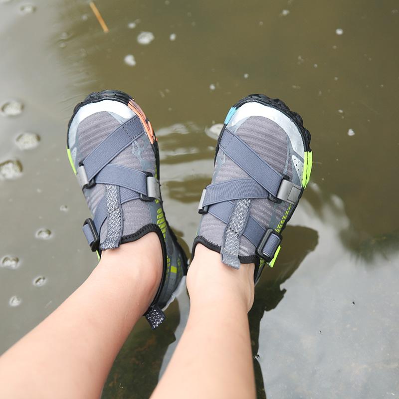 Children Beach Aqua Shoes Boy Girl Barefoot Water Shoes Quick-Dry Drainage Diving Swim Sandals Kids Fishing Surf Wading Sneakers