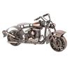 Metal Motorcycle Ornaments Retro Decorative Exquisite Workmanship Iron Ornaments for Living Room Bedroom
