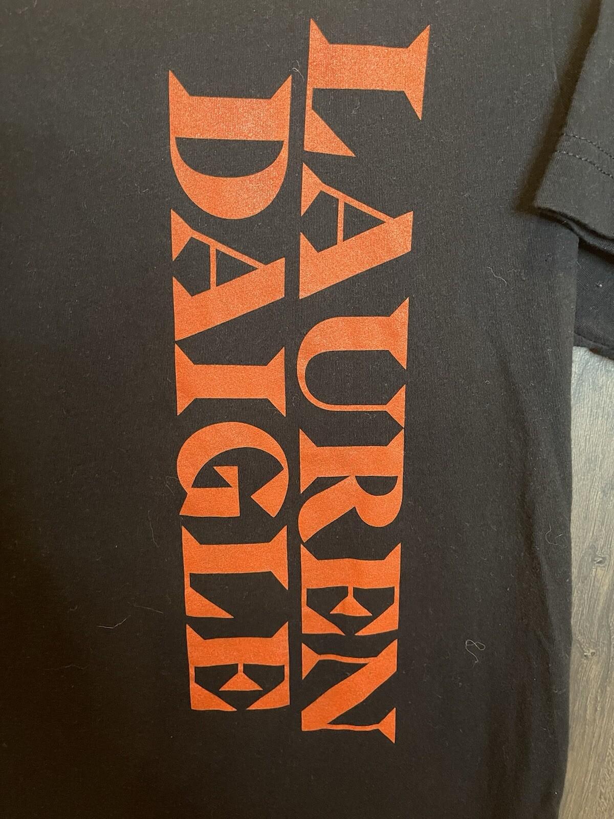 Lauren Daigle Shirt Adult Large Black 2020 World Tour Concert Tee Band Music Unisex T-Shirt S