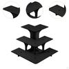 3 Tier Corner Display Rack with Shelves for Craft Shows And Markets