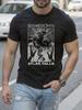 Shinedown Atlas Falls Vintage Rock Band - Black with White Graphic T-shirt