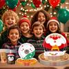 Neues Weihnachts-Cartoon Kinderparty Einweggeschirr-Set: Teller, Tassen, Servietten, Dekorationen