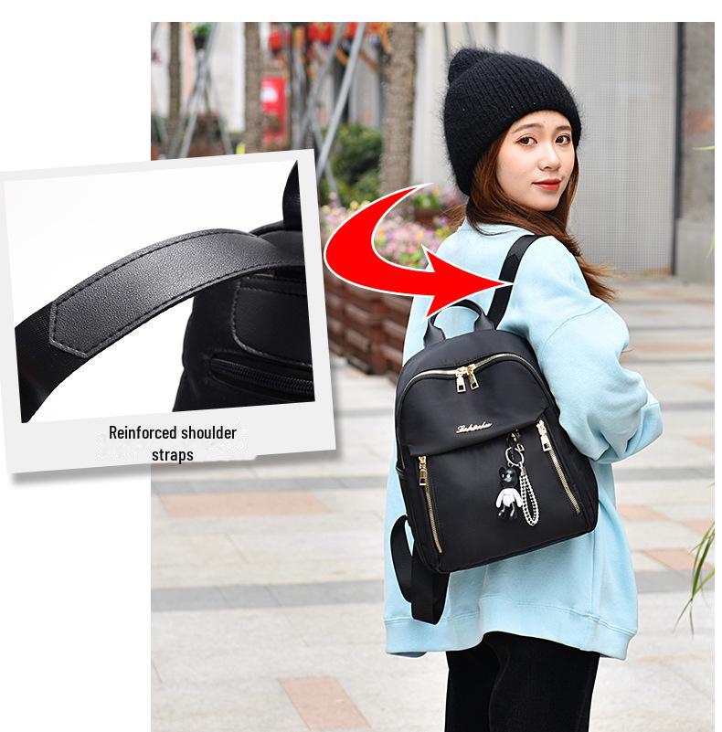 Damen 2025 Cross-Border Koreanischer Oxford-Stoff Rucksack: Modisch, Vielseitig, Ideal für Urlaubsreisen und Schule.