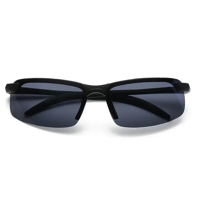 Sunglasses UV Protection Eyeglasses Unisex Rimless Black Yellow Eyewear PC Frame Sunglasses Outdoor Eyeglasses To Handle At Anti Glare