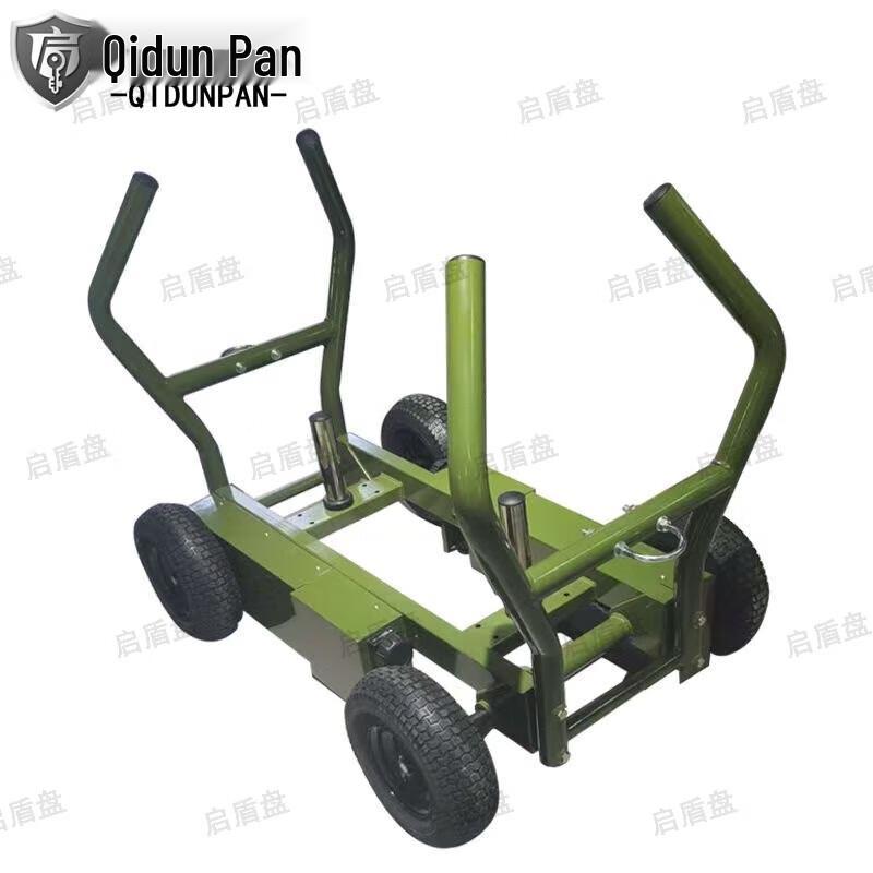 Adjustable Magnetic Resistance Wheel Sled