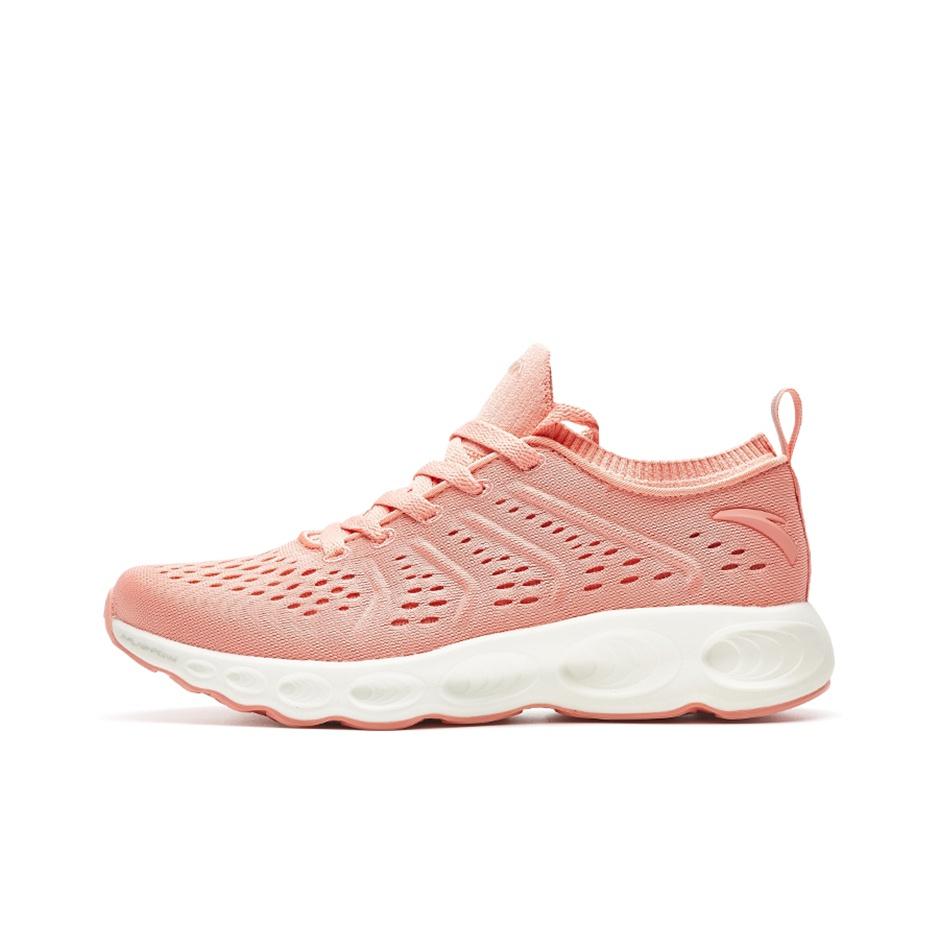 Anta Lightweight Comfortable Breathable Training Shoes Women Sneakers Pink 12825588-2