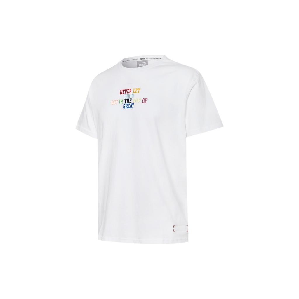 PUMA Overtime T Shirt Men's White 532093-01