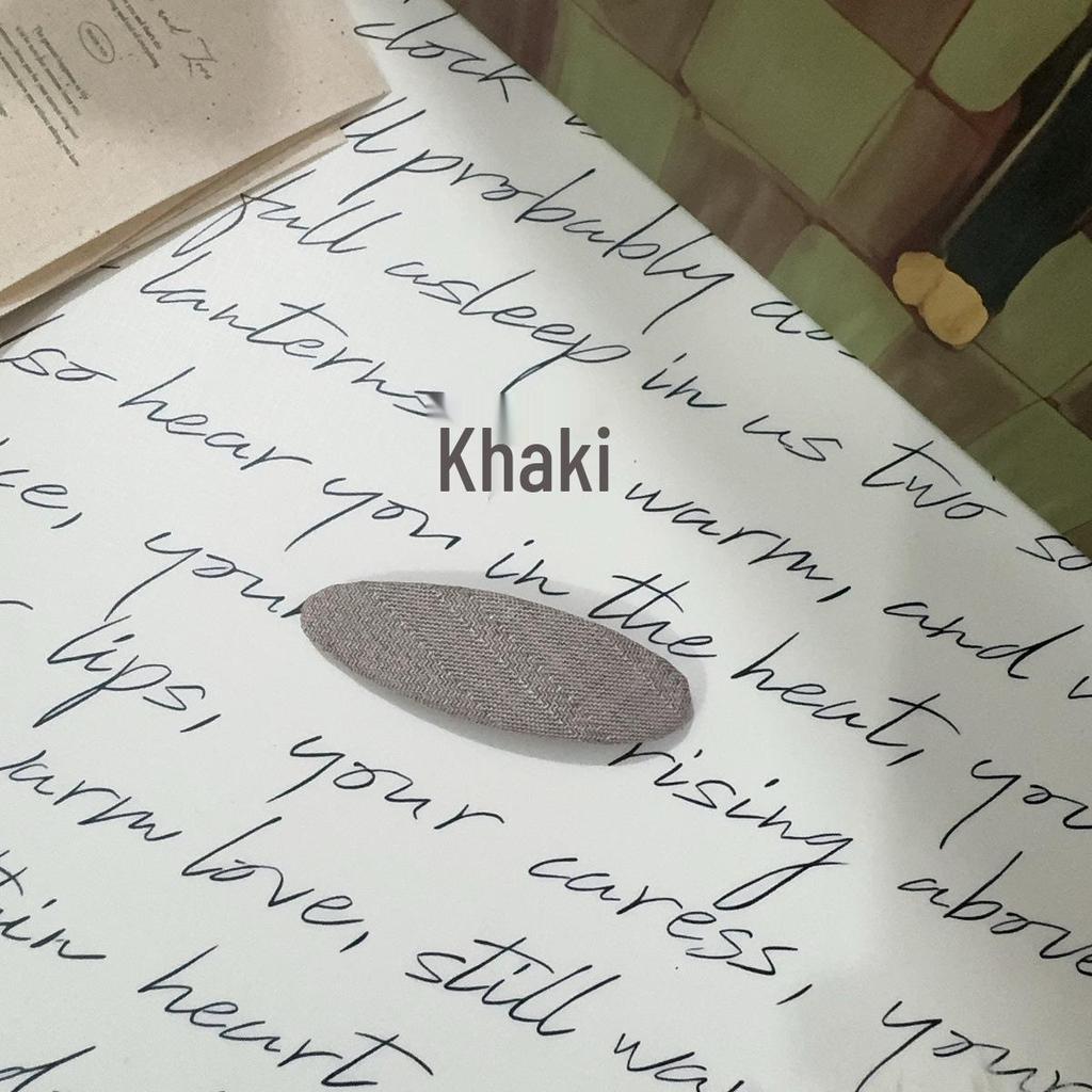 Marineblau gepunktete Retro-Haarspange: Handgefertigte Stoff-Pony & Seitenclip