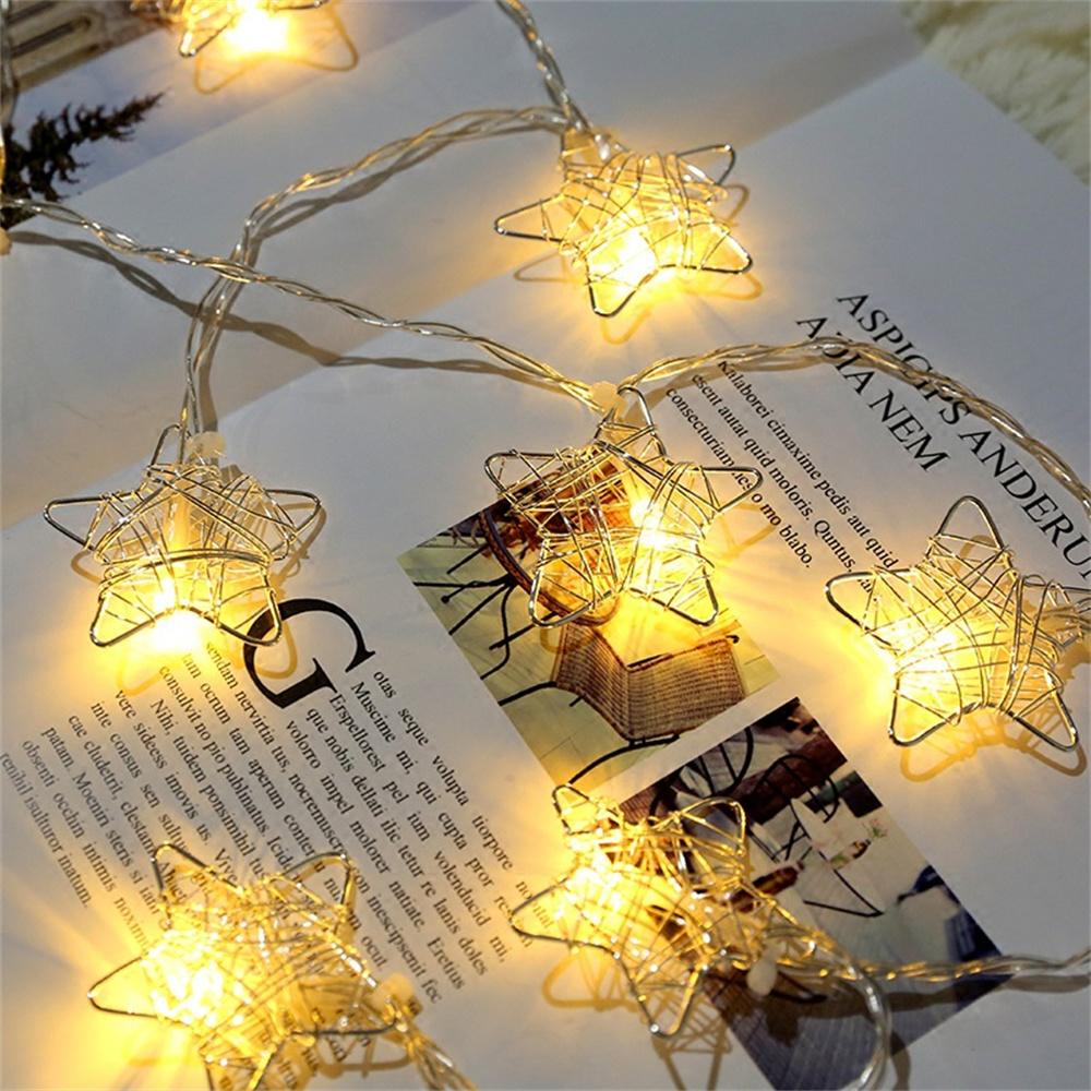

3m 20-LED Star String Lights Christmas Home Decoration Ornament LED Lamp Wedding Decor A