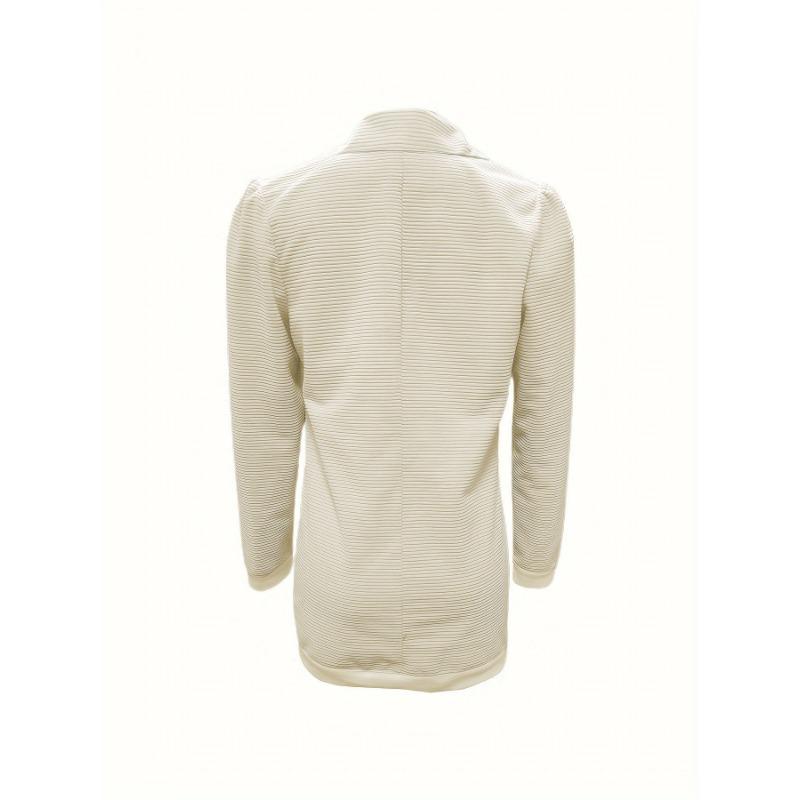 Women S Long Sleeve Corduroy Casual Jacket Solid Color Regular Fit