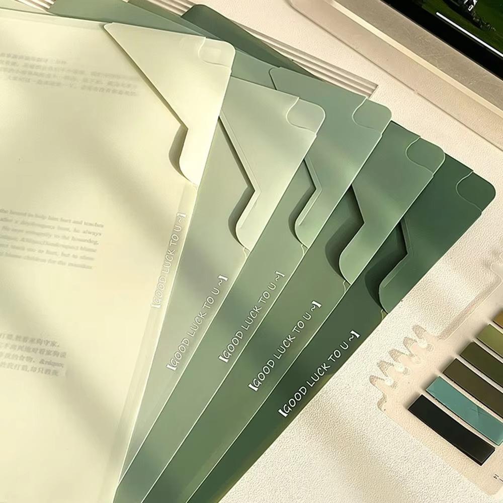 

Sorting Storage File Folders Waterproof Document Bag Gradient File Organizer Test Paper