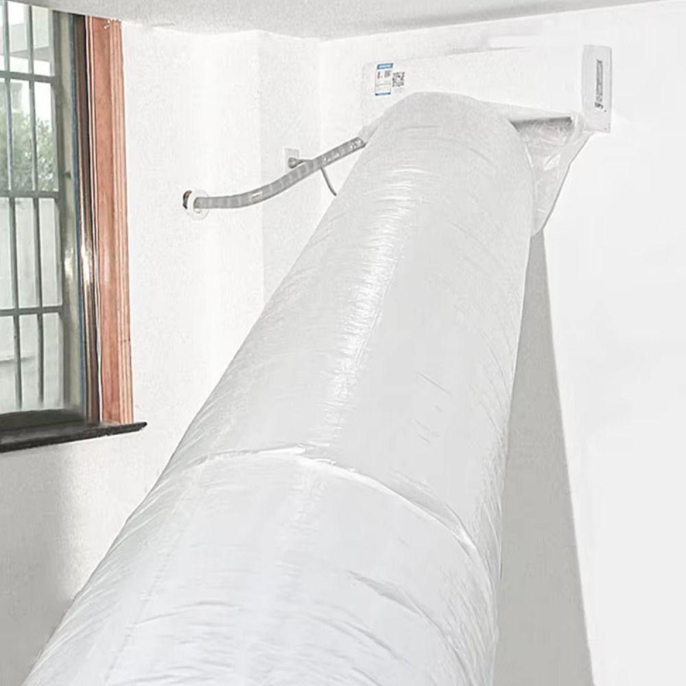 5/10/20/30M Vzduchotechnická vyfukovací taška Plastová ventilační vodicí hadicová taška Domácí příslušenství