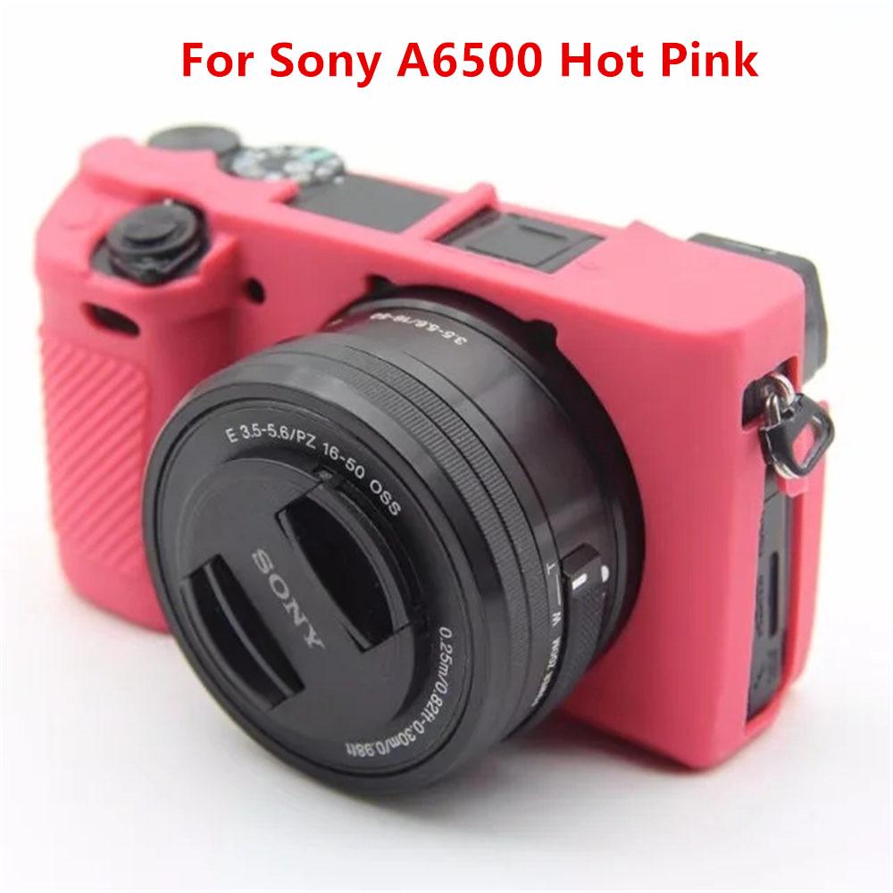 Weiche Silikon-Schutzhülle für Kameragehäuse für Sony Alpha A6700 A6500 A6400 A6300 A6100 A6000 Gummiabdeckung Skin