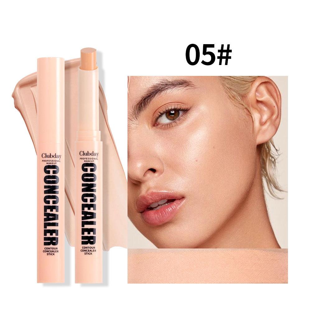 Facial Makeup Matte Natural Shadow Three-dimensional Contouring Stick Spot and Acne Mark Concealer Stick