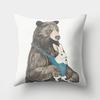 Office Pillow Cartoon Pattern Creative Home Polyester Yiwu Pillow Car Waist Pillow