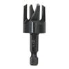4Pieces Inch Hexagonal Shank Carbon Steel Hex Countersink Set for Wood Metal Quick Change Drill Bit Extraction Tool