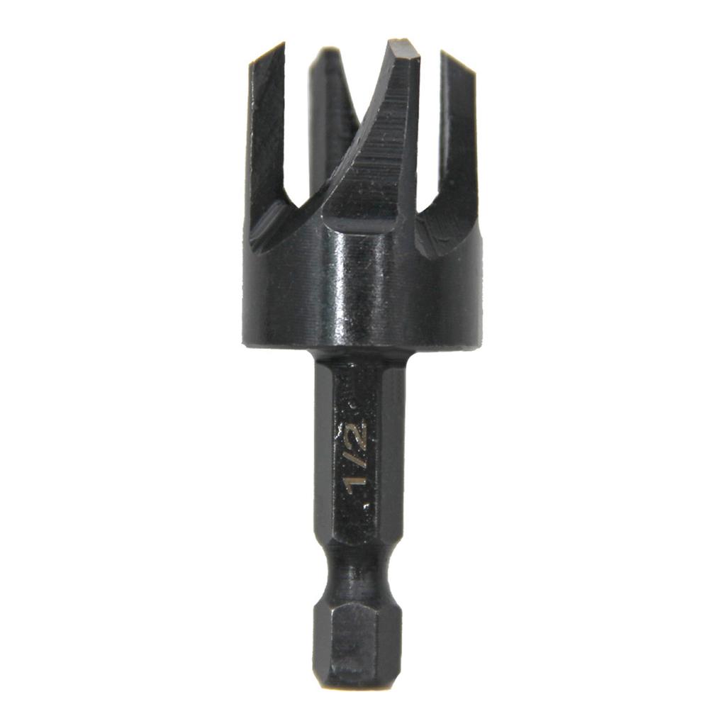 4Pieces Inch Hexagonal Shank Carbon Steel Hex Countersink Set for Wood Metal Quick Change Drill Bit Extraction Tool