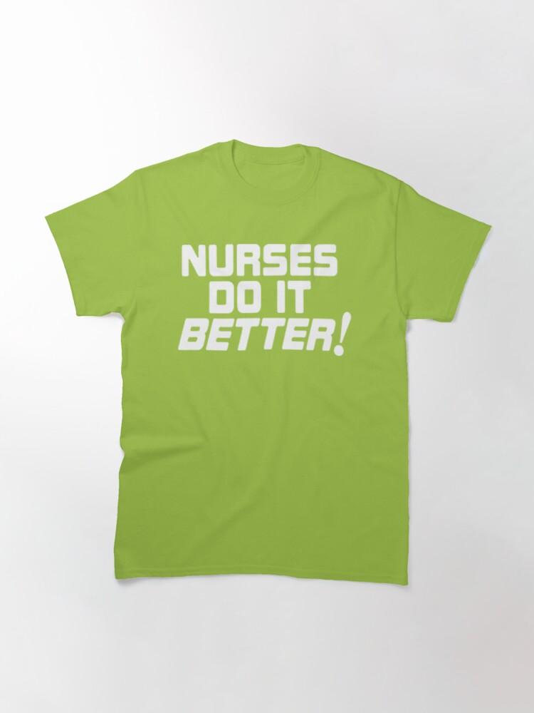 Led Zepelin Robert Plant - Nurses Do It Better! Classic T-Shirt