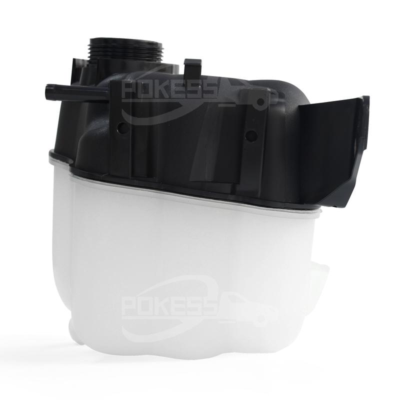 POKESS Coolant Tank Engine Radiator Overflow Expansion Tank Bottle With Cap Suitable Ford Explorer AG1Z8A080S
