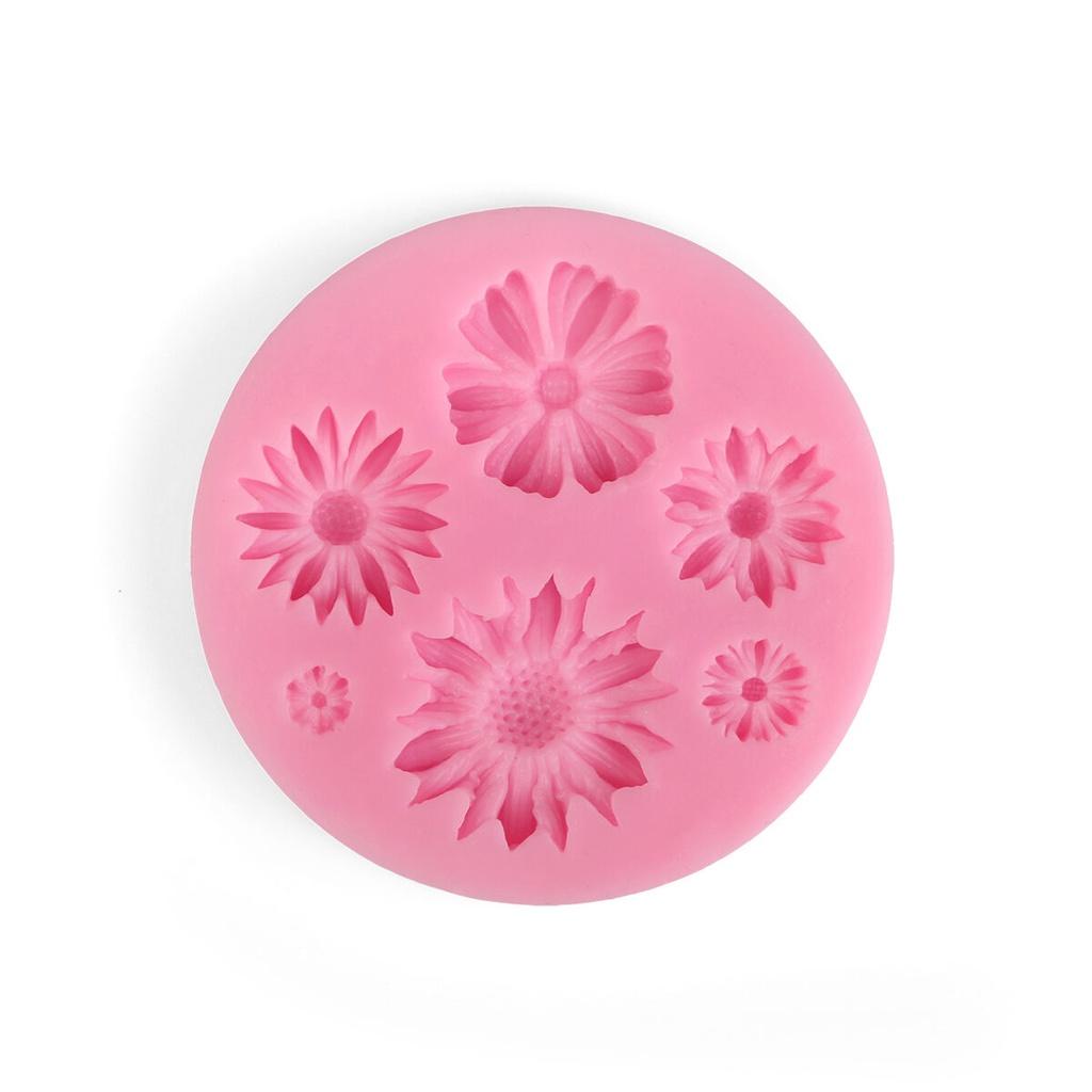 Elegant 3d Blomma Silikonform För Fondant Tårtdekoration Och Sugarcraft DIY