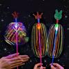 Colorful Luminous Magic Stick Shining Light Light Wand Stick New LED Bubble Wand  Entertainment