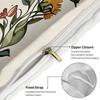 Butterfly Duvet Cover Set Botanical Floral Bedding Set Digital Print Microfiber Comforter Cover Home Decor