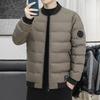 Winter New Cotton-padded Casual Versatile Wear-resistant Baseball Collar Outdoor Sports Jacket