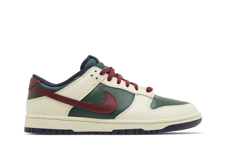Men's Sneakers Nike Dunk Low Retro From Nike To You Fir Green Fir/Coconut Milk/Melon Tint/Team Red