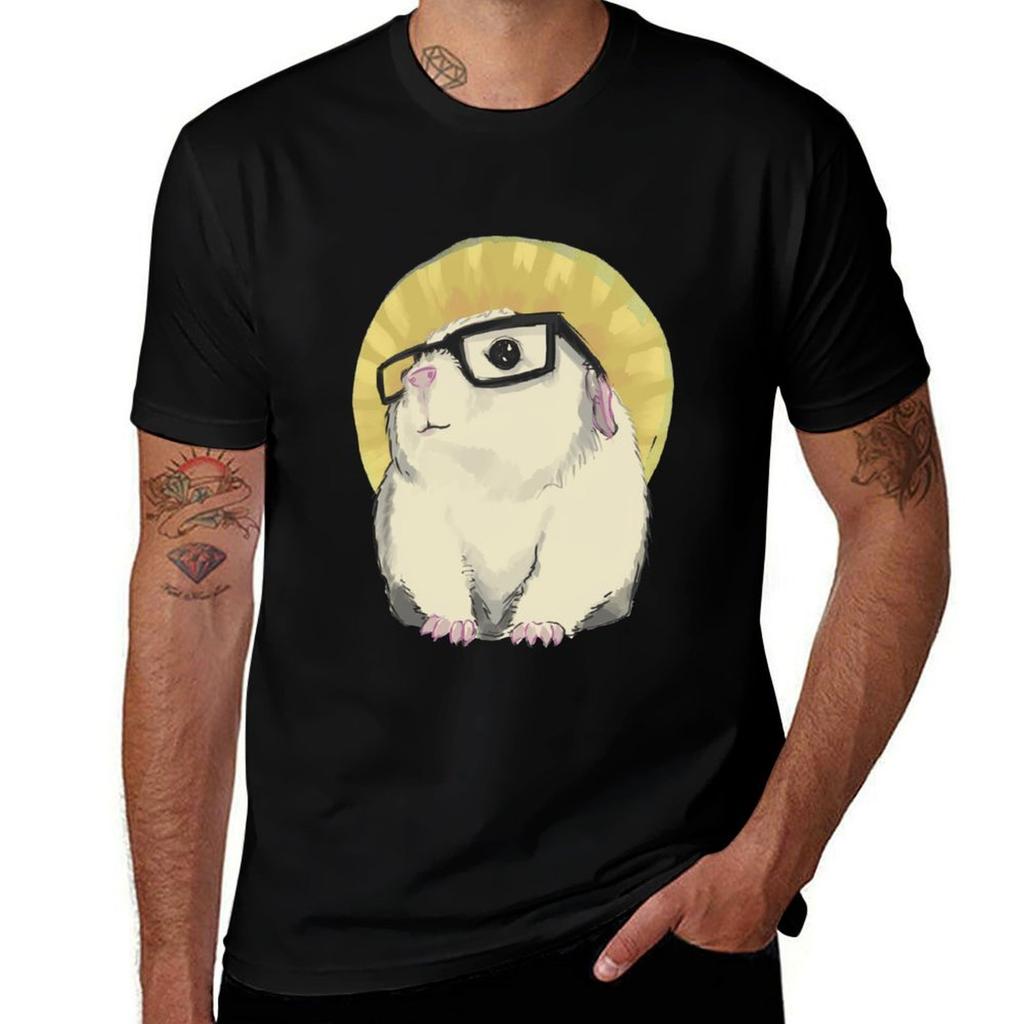 Summer Guinea Pig Tshirt Soft Basic Cotton Short Sleeve Tee