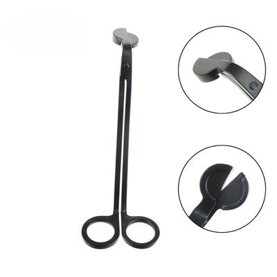 18cm Kerzendocht-Trimmer Stahl Kerzenschere DIY Handgemacht Herstellungswerkzeuge Docht-Schneidwerkzeug Löscher Rundkopf Kerzenkern-Schere