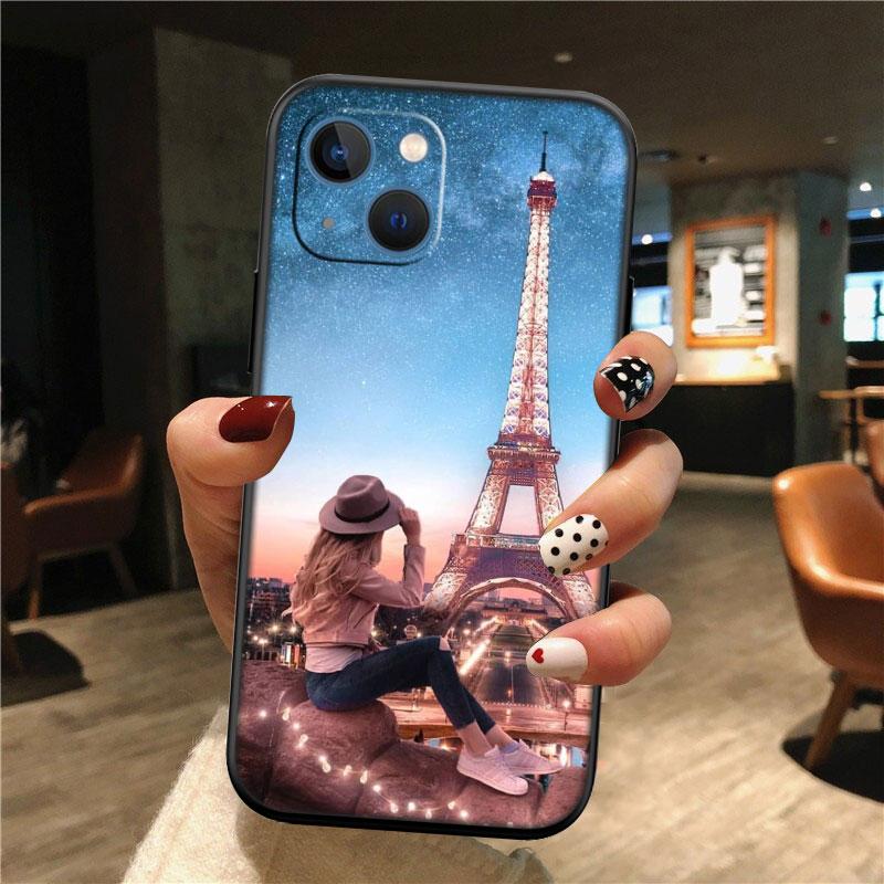 IK52 Paris Eiffel tower New High-End Shell Phone Case for OPPO A3 Pro A72 A74 A76 A77 A77S A78 A79 A94 A95 A18 A40M A58