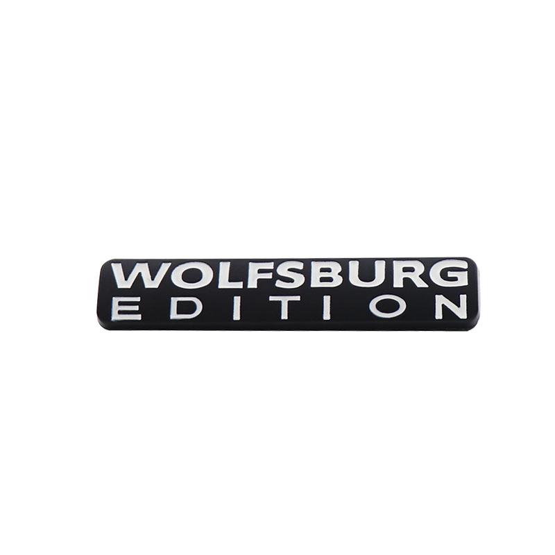 3D Premium WOLFSBURG EDITION for Car Fender Trunk Rear Bonnet Decal Emblem Badge Sticker