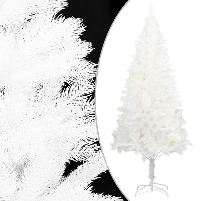 VidaXL Arbre de Noël Artificiel Pré-éclairé et Boules, Sapin de Noël avec LED, Décoration de Vacances, Ornement de Fête 3077722