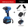 JINJIANGSHI Cordless Electric Impact Wrench CN Plug (adapter Included)